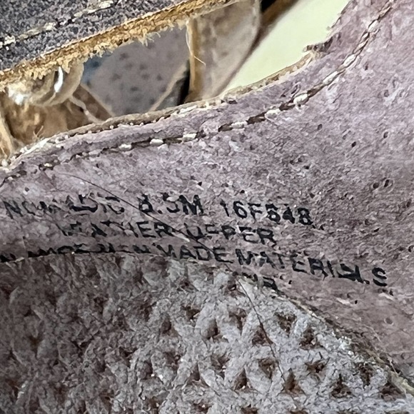 OTBT Brown Nomadic Summer Gladiator Wedge Heel Lace Up Strappy Sandals US 8.5 - Picture 9 of 9